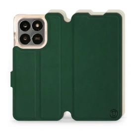 Hülle für Huawei Honor 400 Smart - Farbe Grün mit Platin