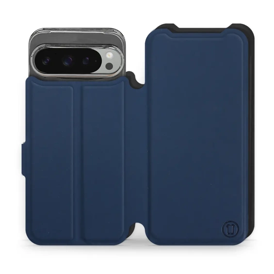 Hülle für Google Pixel 9 Pro XL - Farbe Marine mit Schwarz