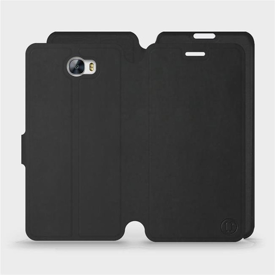 Hülle für Huawei Y6 II Compact - Farbe Schwarz mit Schwarz