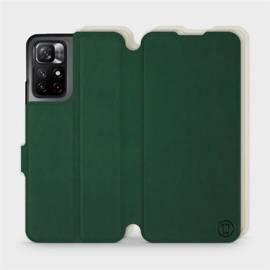 Hülle für Xiaomi Redmi Note 11S 5G - Farbe Grün mit Platin