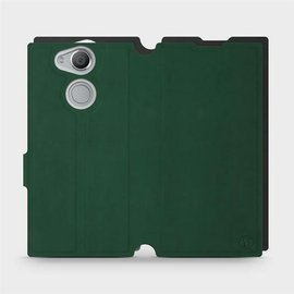 Hülle für Sony Xperia XA2 - Farbe Grün mit Schwarz