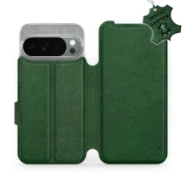 Hülle für Google Pixel 10 Pro - Farbe Green Leather