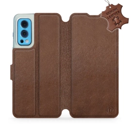 Hülle für OnePlus Nord 2 5G - Farbe Brown Leather