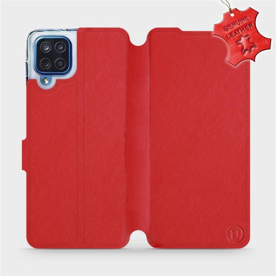 Hülle für Samsung Galaxy M12 - Farbe Red Leather
