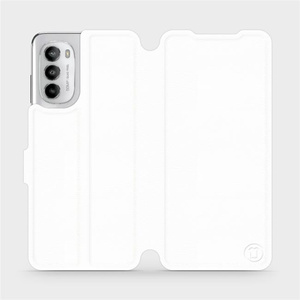 Hülle für Motorola Moto G82 5G - Farbe White&Orange