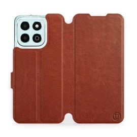 Hülle für Huawei Honor X6b - Farbe Brown&Orange