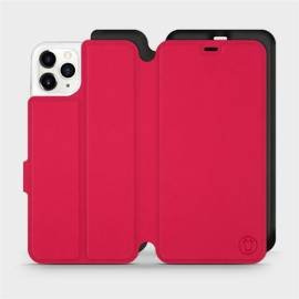 Hülle für Apple iPhone 11 Pro Max - Farbe Rot mit Schwarz