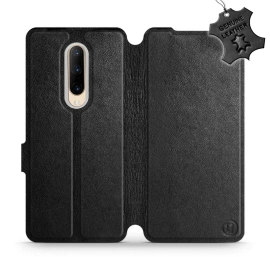 Hülle für OnePlus 7 Pro - Farbe Black Leather