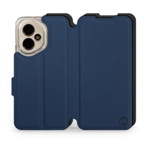 Hülle für Huawei Honor 400 - Farbe Marine mit Schwarz