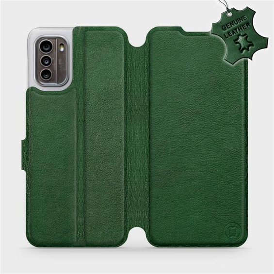 Hülle für Nokia G60 5G - Farbe Green Leather