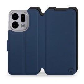 Hülle für OPPO Find X9 - Farbe Marine mit Schwarz