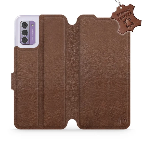 Hülle für Nokia G42 - Farbe Brown Leather