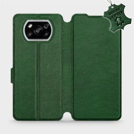 Hülle für Xiaomi POCO X3 NFC - Farbe Green Leather